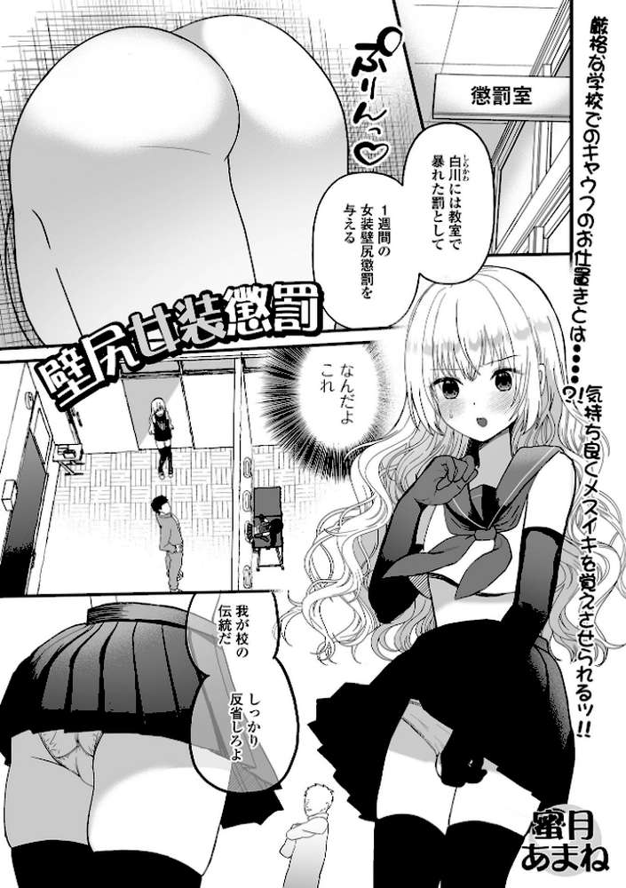 男の娘・れくしょんッ！S AD 04【四角いくろ丸 パルコ長嶋 おくた慧 泰三 林田虎之助 にゃん太郎s スノウ 蜜月あまね 一水社編集部】 (p27)