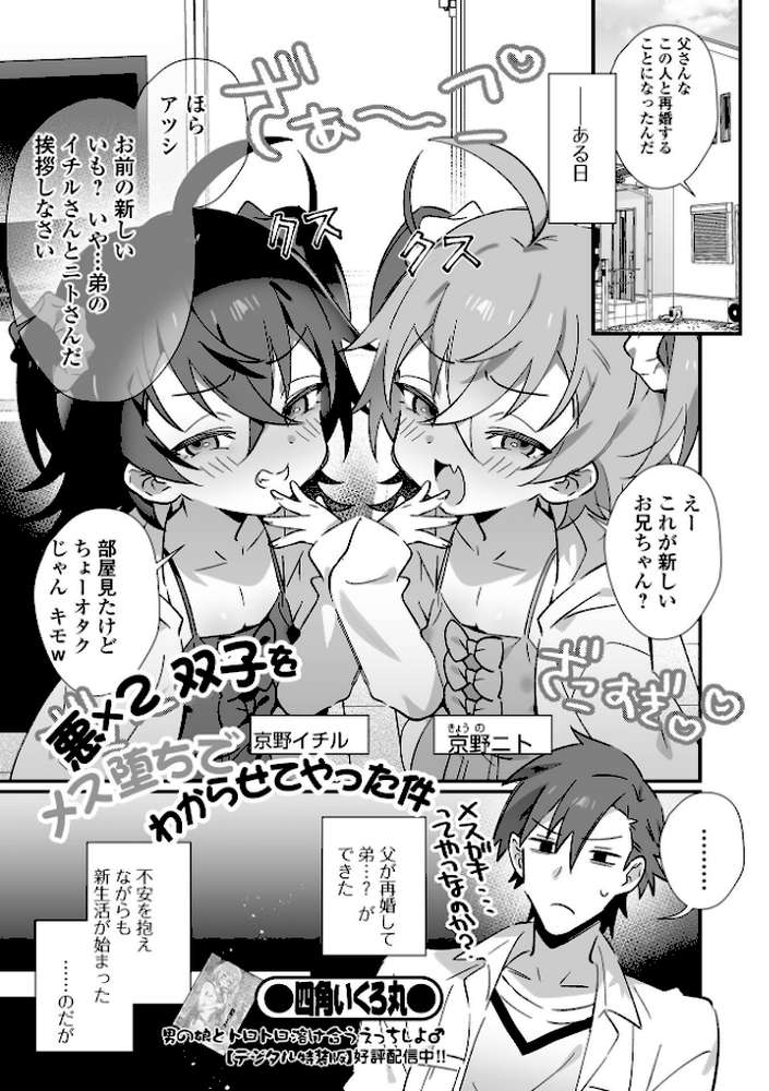 男の娘・れくしょんッ！S AD 05 メスガキ男の娘！【四角いくろ丸 パルコ長嶋 蒂絵夢 にゃん太郎s 林田虎之助 泰三 スノウ 一水社編集部】 (p3)