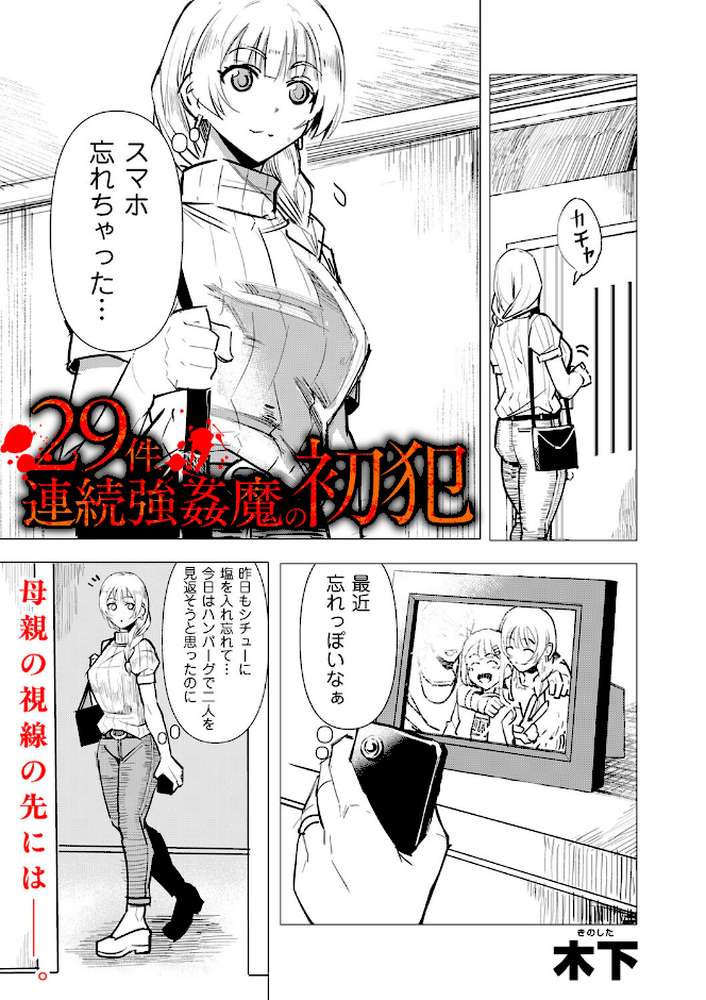 29件連続強●魔の初犯