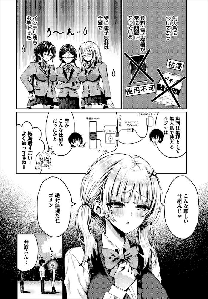 遭難したら無人島で中出し放題 合本版8【はざくらさつき 西りょう コミックバベル編集部】 (p4)