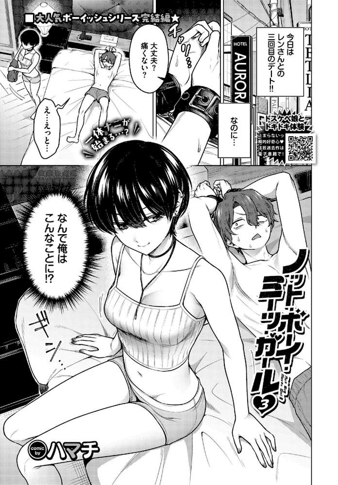 ノット・ボーイ・ミーツ・ガール3【ハマチ コミックバベル編集部】 (p1)