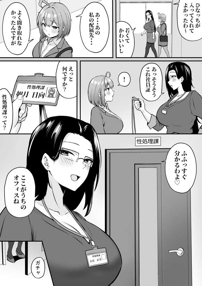 私の配属先は性処理課 〜研修編〜【猫耳と黒マスク】 (p5)