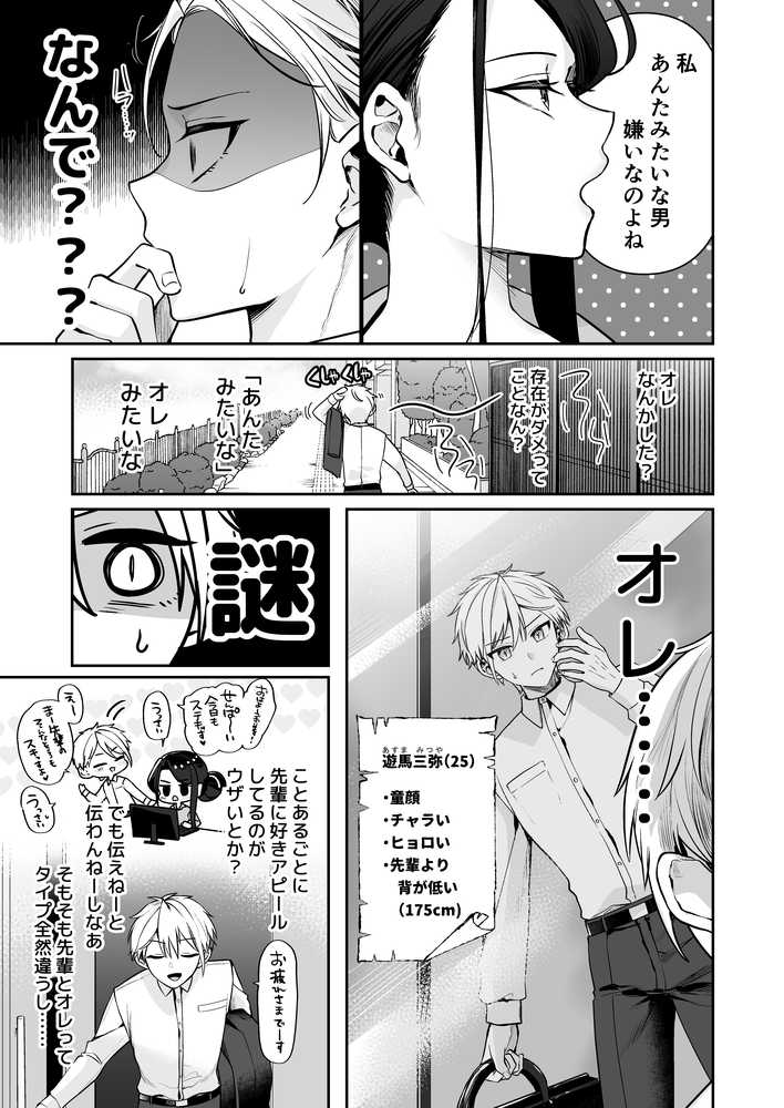 デカ女上司と元チャラ男の後輩くん ＃1【まろ茶庵】 (p6)