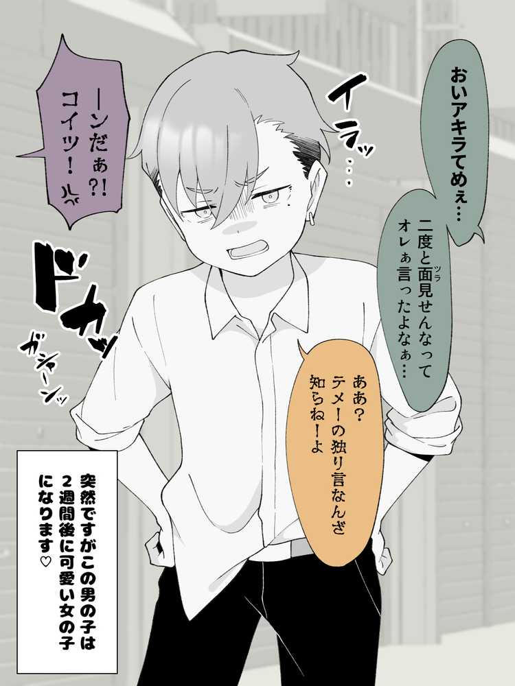 先生の彼女になる女の子になっちゃったヤンキー君 総集編完全版【ツキギ】 (p4)