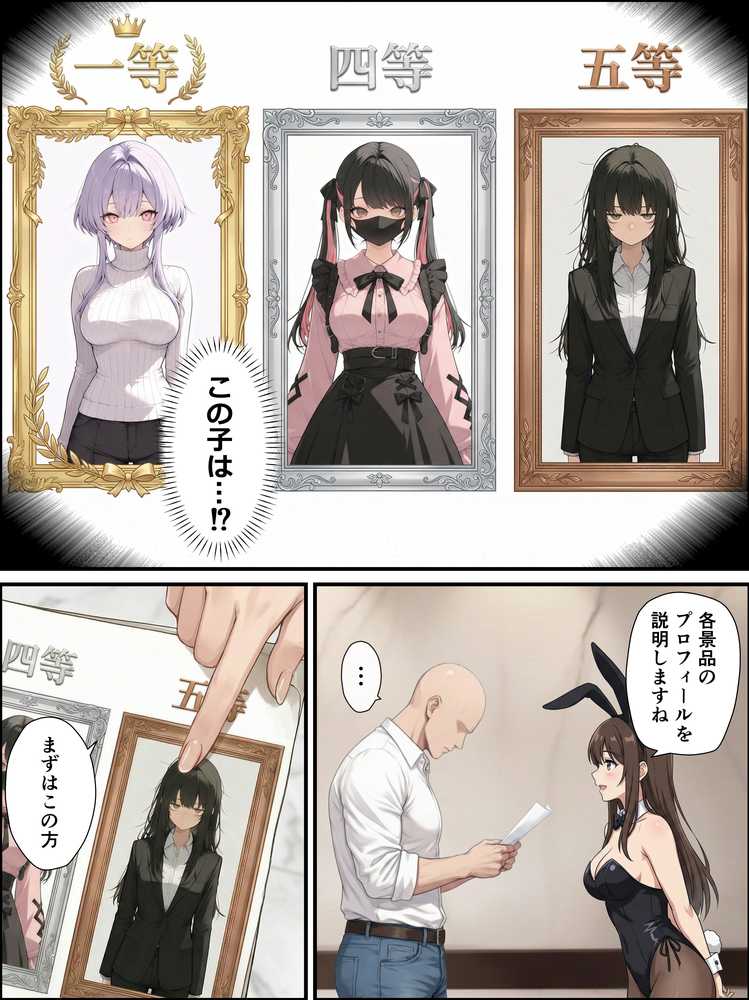 一獲千女〜女が当たる宝くじで一等を当てた男〜【片想いしていた同級生編】【しゃる】 (p6)