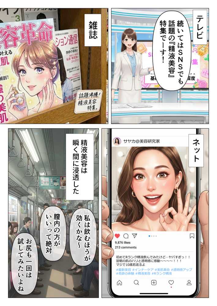 【精液が最強の美容薬の世界】 SSSレア精液で人生逆転!むちむち人妻女医の特別検診【人妻が薫る部屋】 (p2)