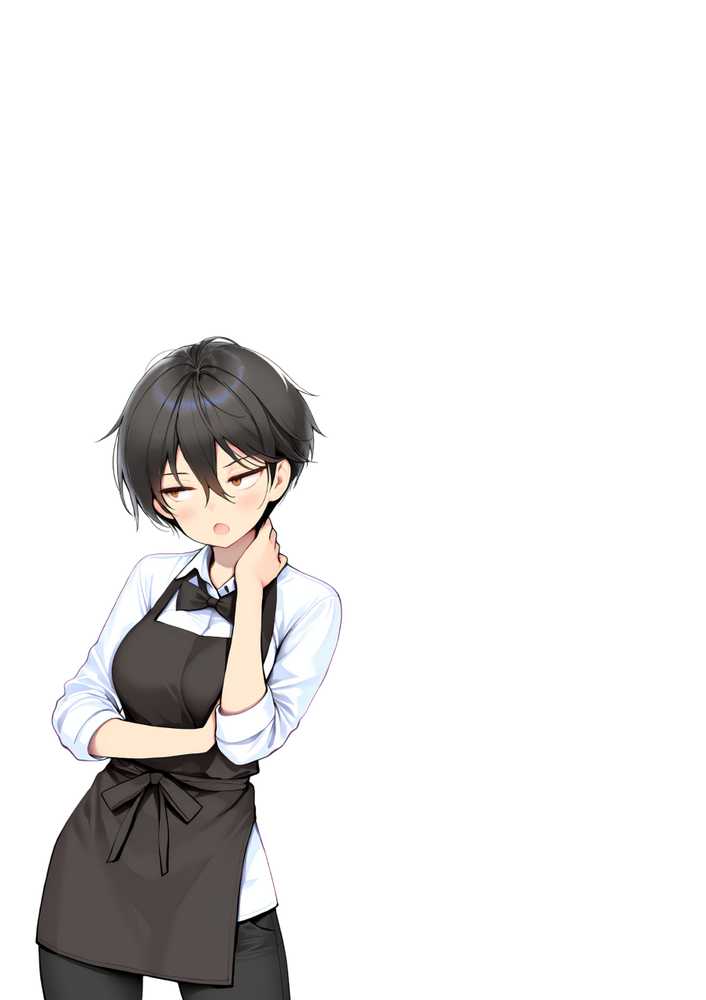 目つきの悪いボーイッシュなTSカフェ店員さんはお願いしたら中出しセックスさせてくれる(チョロい)【悪魔ほろほろ】 (p2)