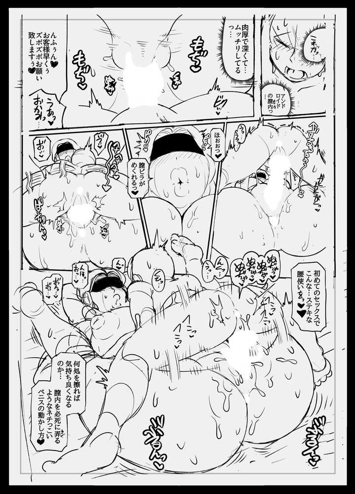 アンドロイドの女将さん【ホワイティッシュ・ブラッカー】 (p28)