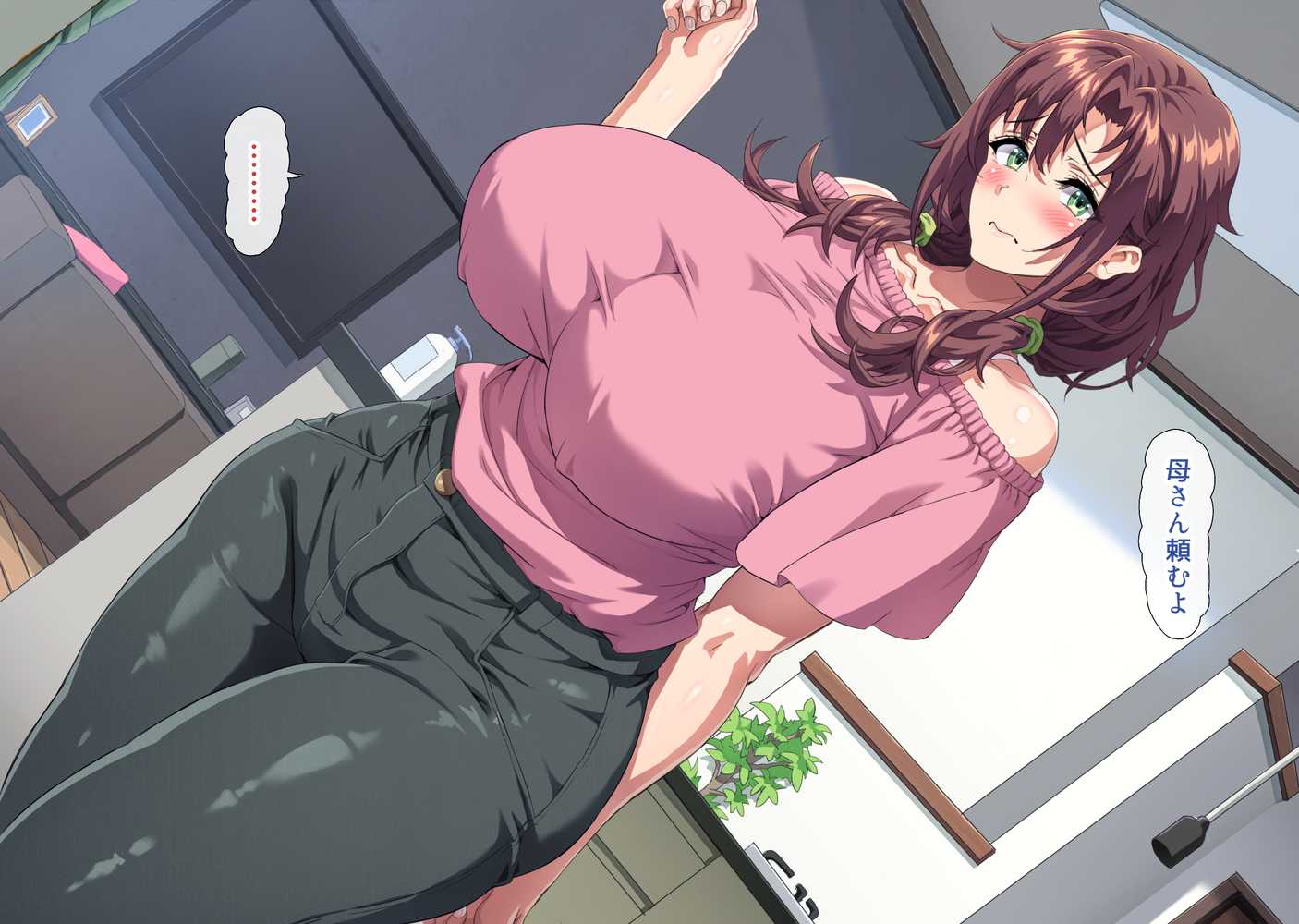 母親が自分好みのスケベなメスだと自覚した息子は…