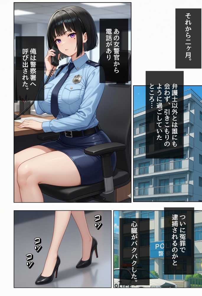 強気な裏アカ警察官、潮だくセックスで二か月後に分からされる話【ぐれーぞーん】 (p5)