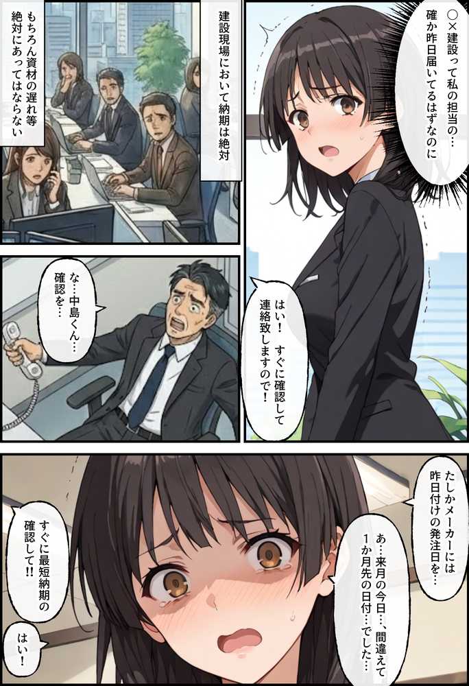 同期の俺が目撃した完璧新人の転落ー美少女清楚ちゃんの致命的な失敗ー【羞恥露出研究所】 (p3)