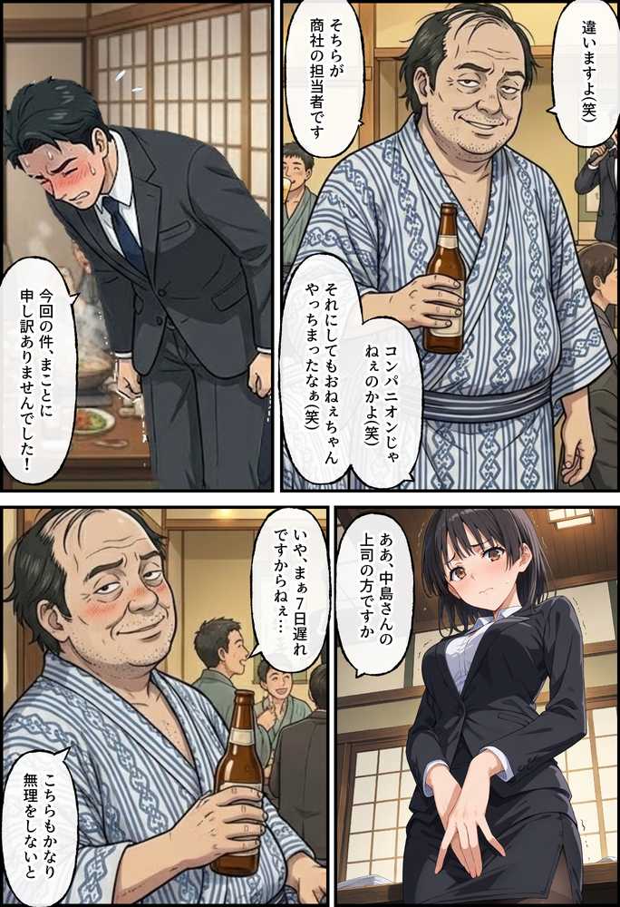 同期の俺が目撃した完璧新人の転落ー美少女清楚ちゃんの致命的な失敗ー【羞恥露出研究所】 (p4)