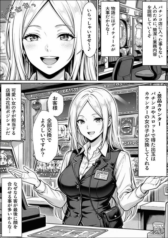パチンコ店長の俺。女子スタッフのシコい足で毎日脳汁出してたらイチャラブSEXする事になった！〜ただし時々殴られる〜