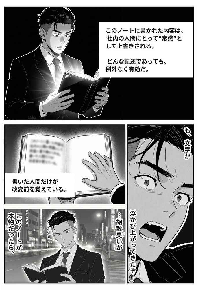 社内常識改変ノートで新卒問題児2人を性処理係にした物語