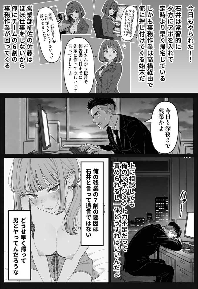 社内常識改変ノートで新卒問題児2人を性処理係にした物語