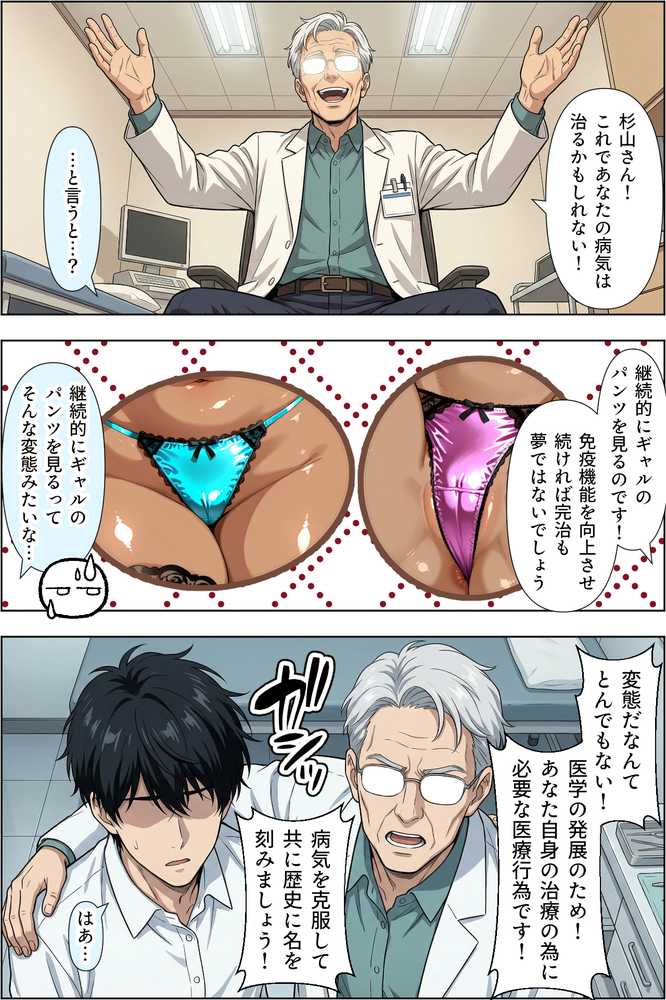 ギャルのパンツは万病に効くらしい