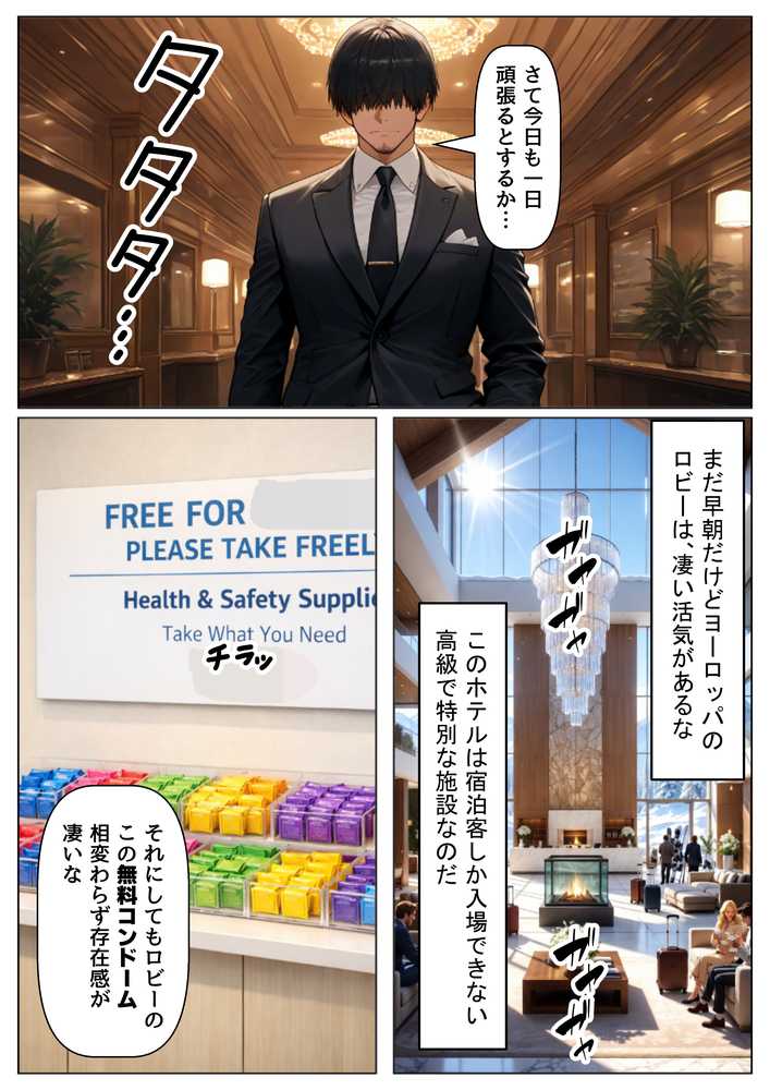 実録！海外の高級リゾートホテルで、コンドームが無料。その理由を体験！