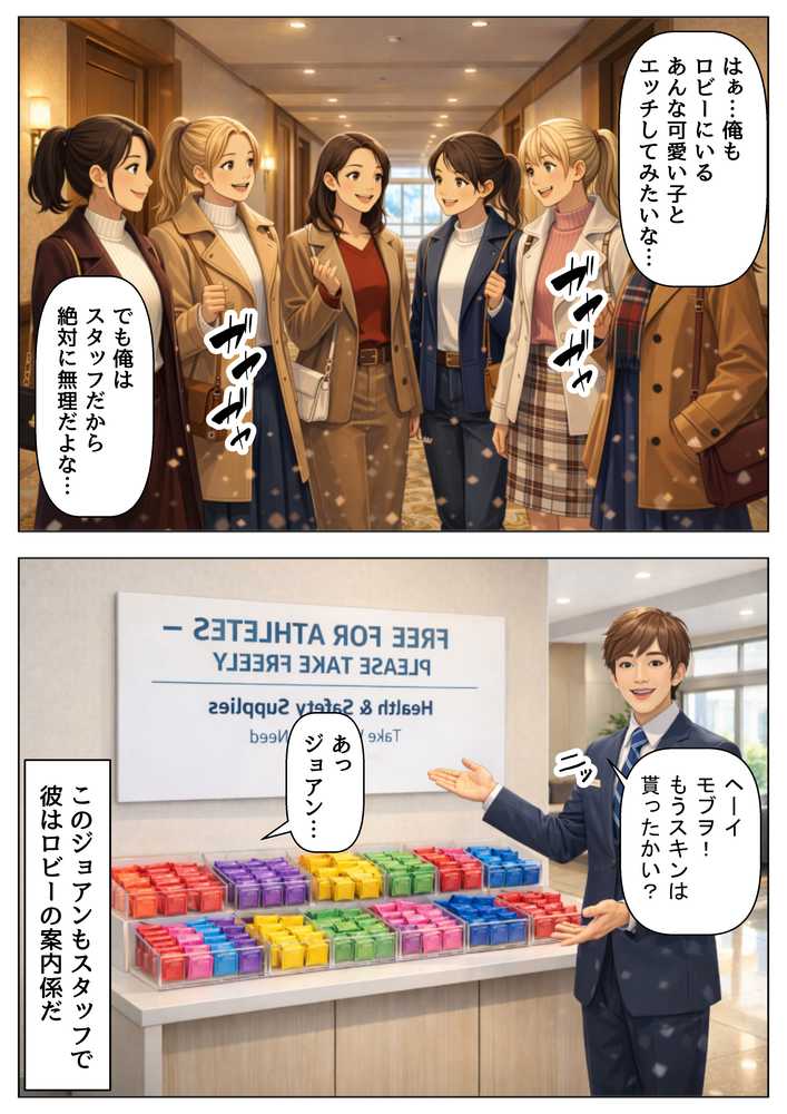 実録！海外の高級リゾートホテルで、コンドームが無料。その理由を体験！