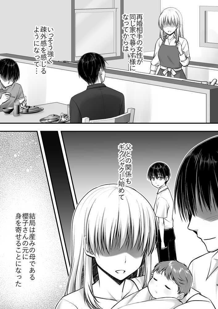 こんなスケベな体で母親は無理だろ!無防備すぎる母で抜きまくる日々Remake【かそくえっぢ】 (p8)