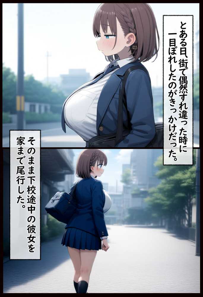 たわわ女子●生を催●スマホで【俺のモノ】にして孕ませる話