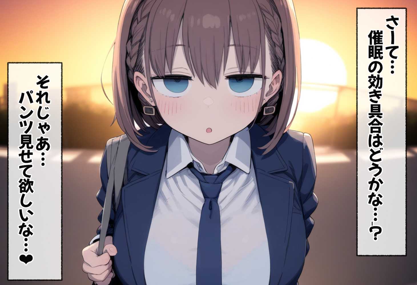 たわわ女子●生を催●スマホで【俺のモノ】にして孕ませる話