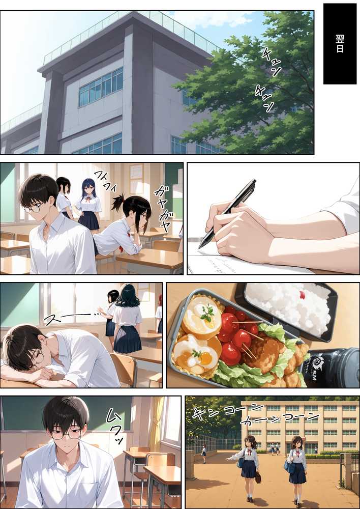 【本編345P！フルカラー】ハメゴロシ〜学園のアイドルは僕の目の前で奪われる〜【HIDESACHI】 (p27)