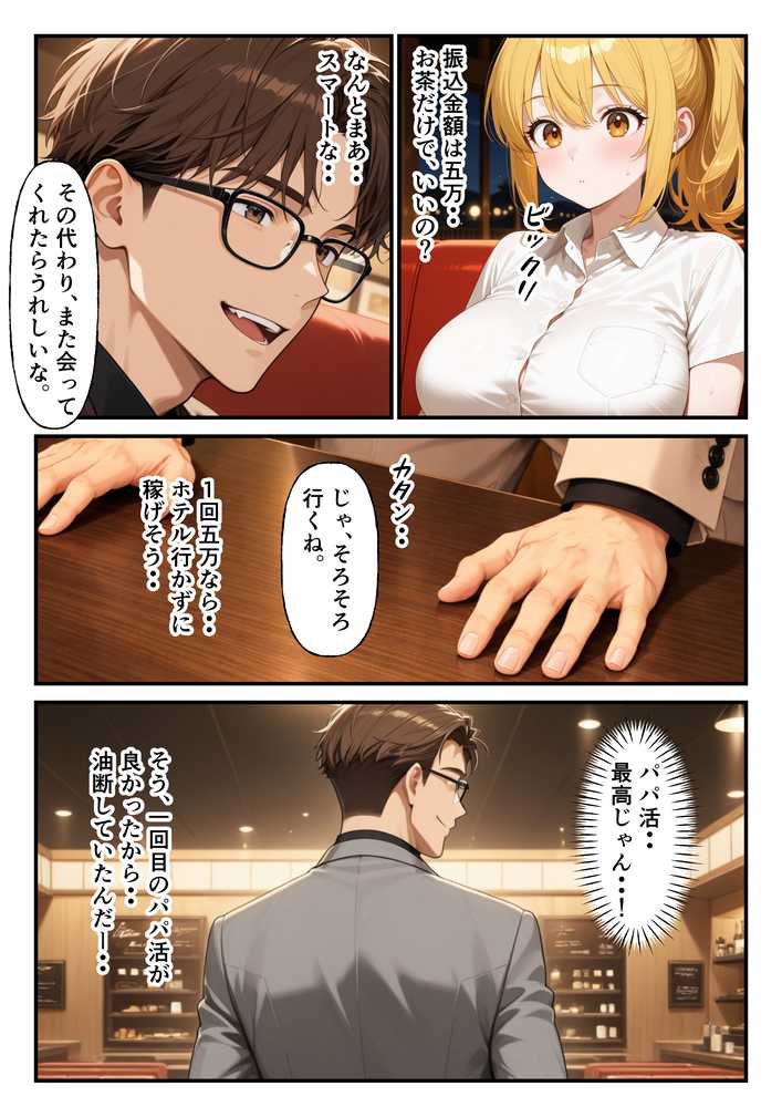 ホスト彼氏のためにはじめたパパ活で変態教師のエロテクに完堕ちした話【桃といちごの果実】 (p14)