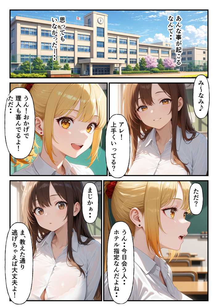 ホスト彼氏のためにはじめたパパ活で変態教師のエロテクに完堕ちした話【桃といちごの果実】 (p15)