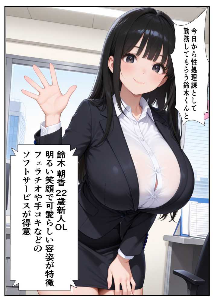 性処理課に任命された新人OLとベテランOLが徹底奉仕する話【アニメ一本背負】 (p2)