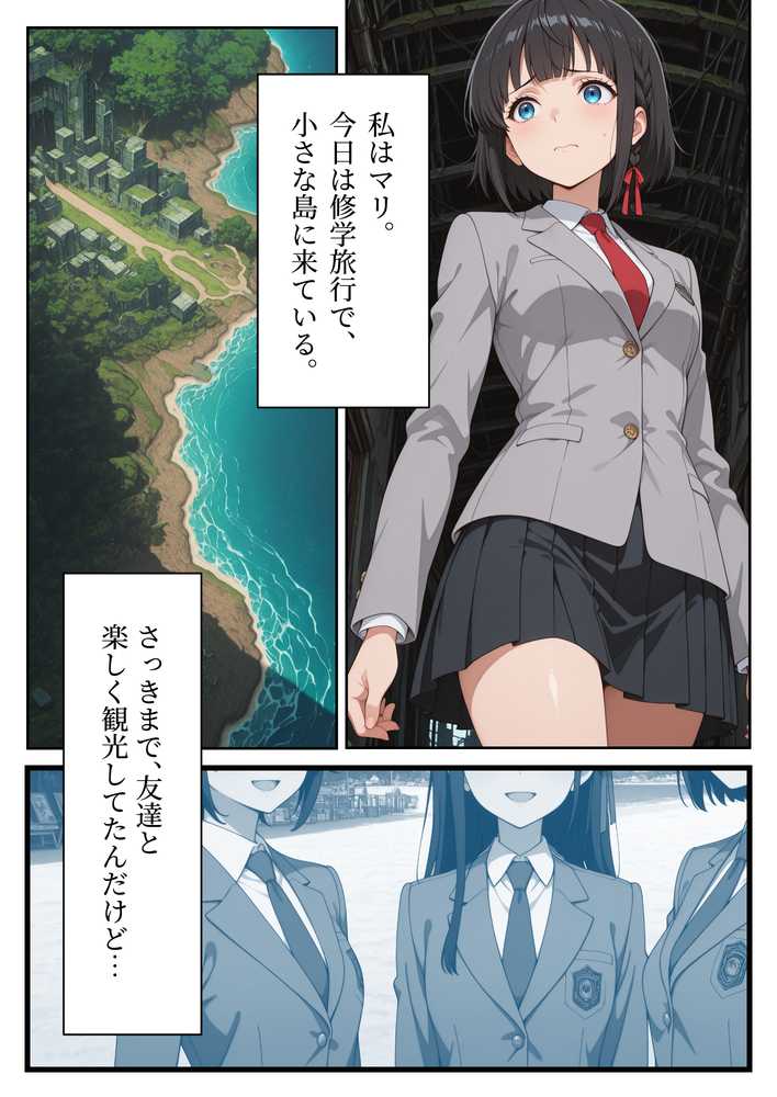 3回イッたら、オークのお嫁さんにされちゃう島【えろ太】 (p2)