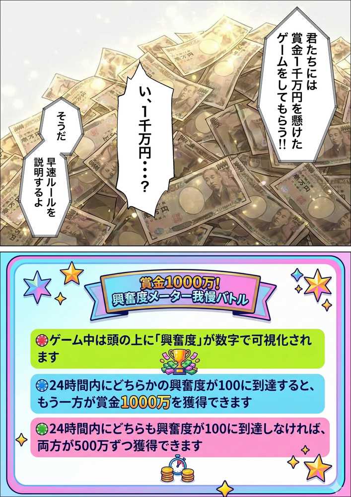 お金好きのダウナーギャルと賞金1000万懸け興奮度メーター我慢バトルで潮だくセックス【たむりん】 (p13)