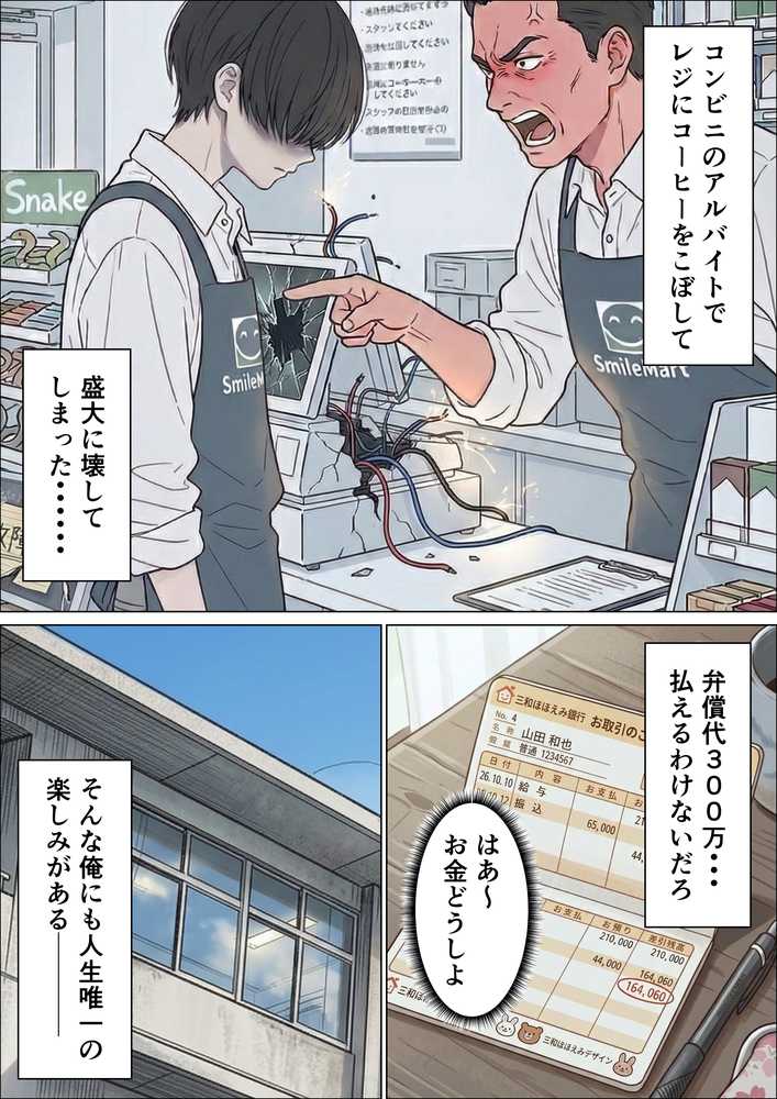 お金好きのダウナーギャルと賞金1000万懸け興奮度メーター我慢バトルで潮だくセックス【たむりん】 (p3)