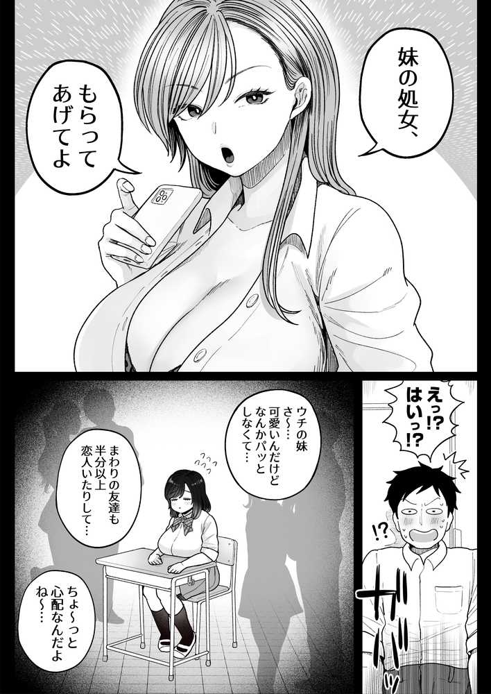 妹の処女、もらってあげてよ【鼠の母】 (p9)