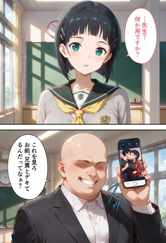 弱みを握られた俺の彼女が寝取られ堕ちるまで 直葉編【ぶるーと】 (p9)