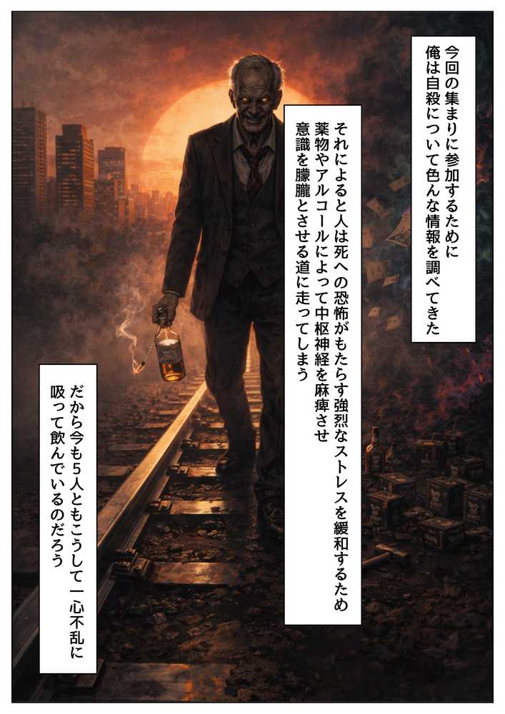 実録! 集団自●に俺は潜入取材する【【ハマダ商店】】 (p10)