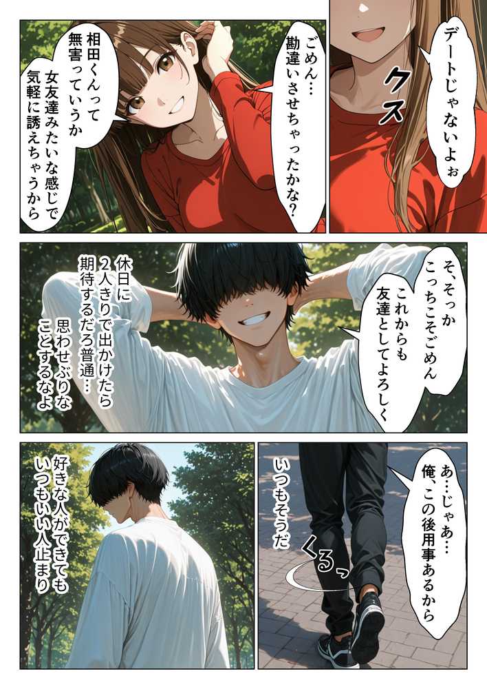 オタクに優しい従姉妹の巨乳ギャルと甘サド生ハメセックスする話【りんごパイ】 (p2)