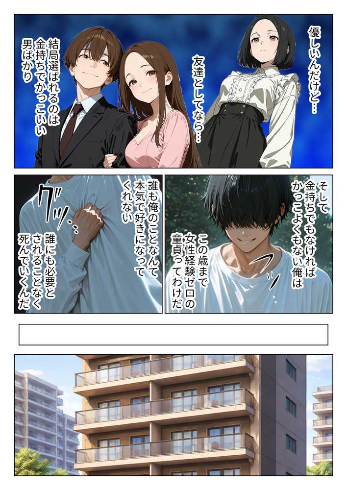 オタクに優しい従姉妹の巨乳ギャルと甘サド生ハメセックスする話【りんごパイ】 (p3)