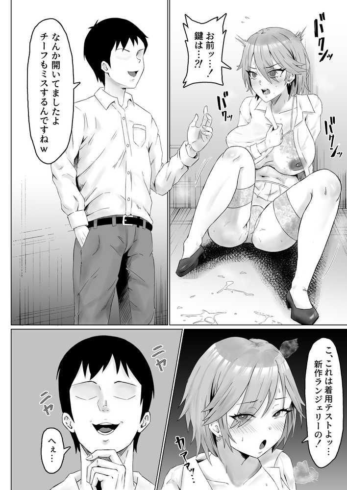 パワハラ女上司、弱みを握られて全裸土下座で服従する【サムライバナナ】 (p10)