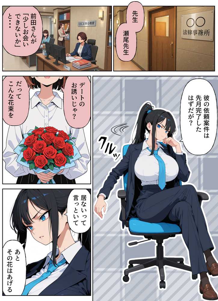 性犯罪者と戦う女弁護士 自分がハメられてメス堕ち人生終了【シズワークス】 (p3)