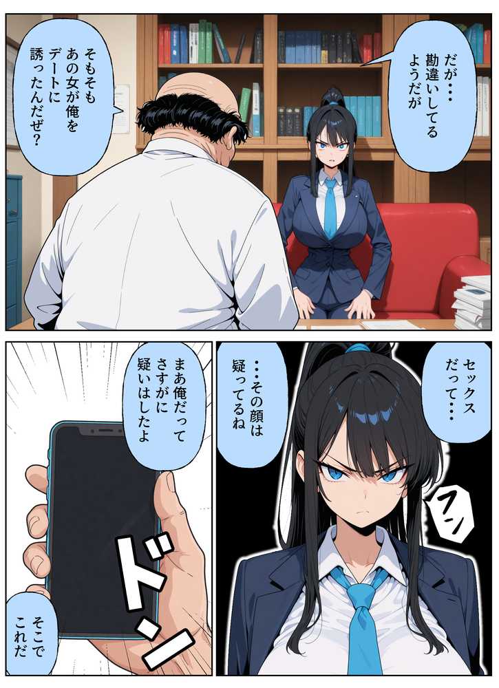 性犯罪者と戦う女弁護士 自分がハメられてメス堕ち人生終了【シズワークス】 (p9)