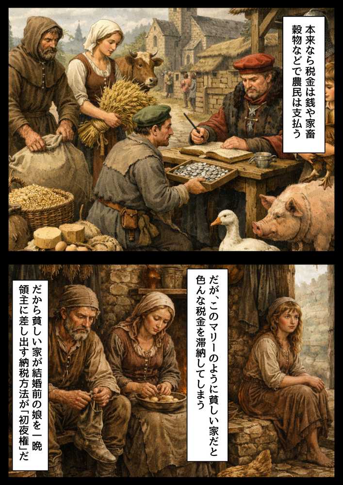 中世領主に転生した俺は、【初夜権】で処女を抱きまくる【【ハマダ商店】】 (p15)