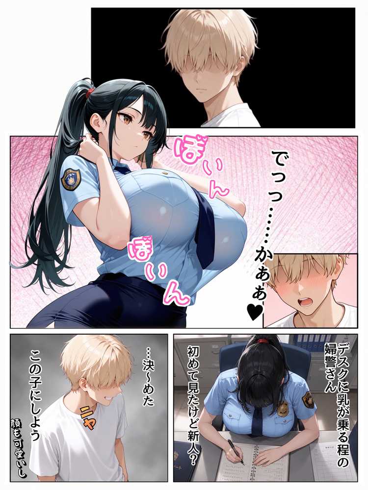 男嫌いな新卒警官を監×してマゾメス化させた結果【ぐれーぞーん】 (p10)