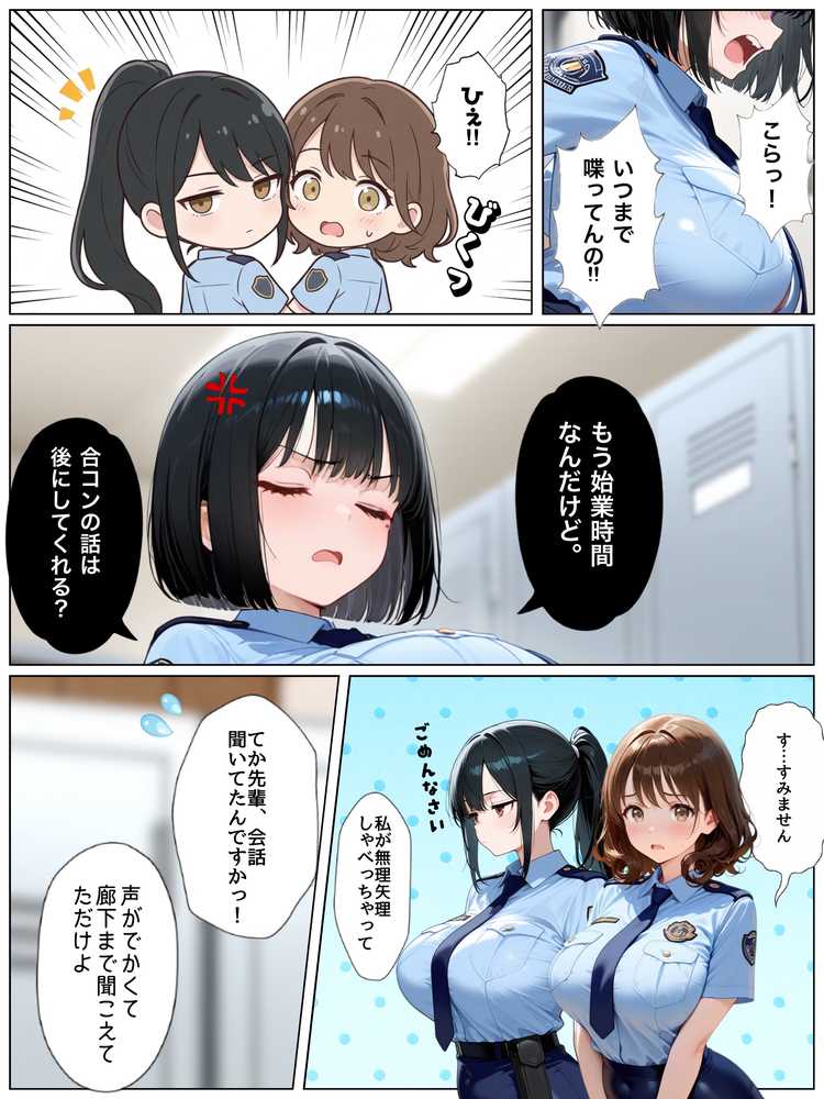 男嫌いな新卒警官を監×してマゾメス化させた結果【ぐれーぞーん】 (p4)