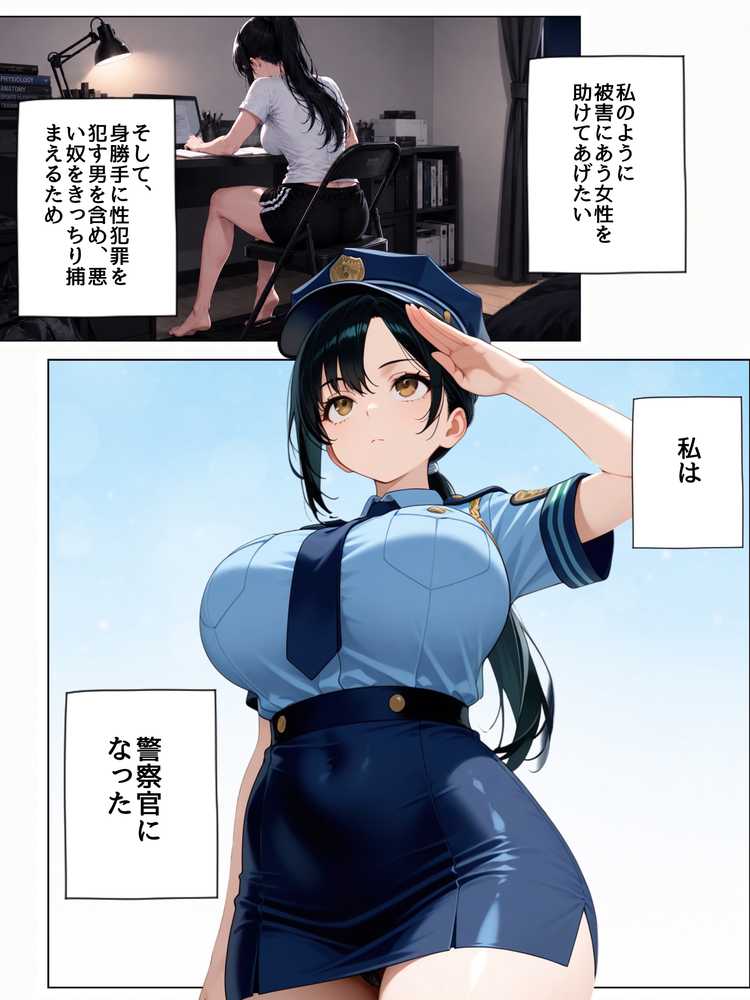 男嫌いな新卒警官を監×してマゾメス化させた結果【ぐれーぞーん】 (p56)