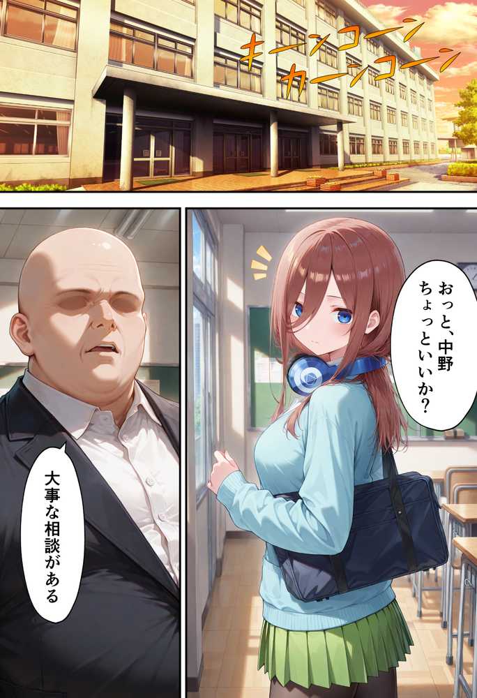 弱みを握られた俺の彼女が寝取られ堕ちるまで 三玖編【ぶるーと】 (p6)