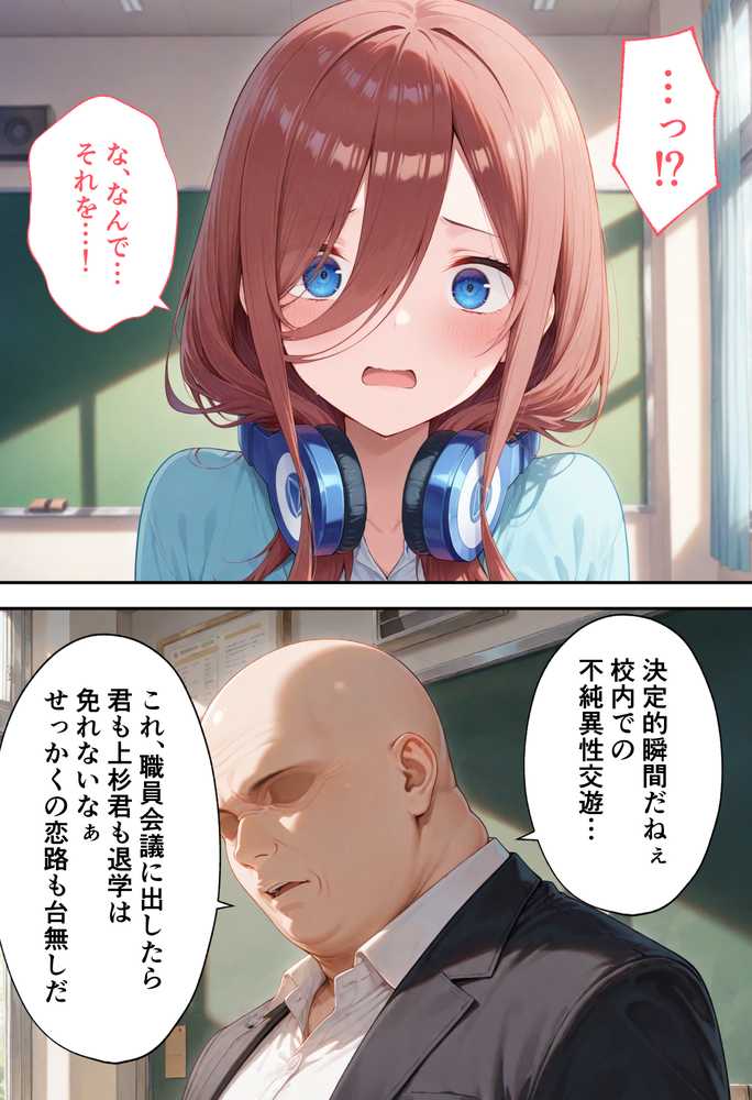 弱みを握られた俺の彼女が寝取られ堕ちるまで 三玖編【ぶるーと】 (p8)