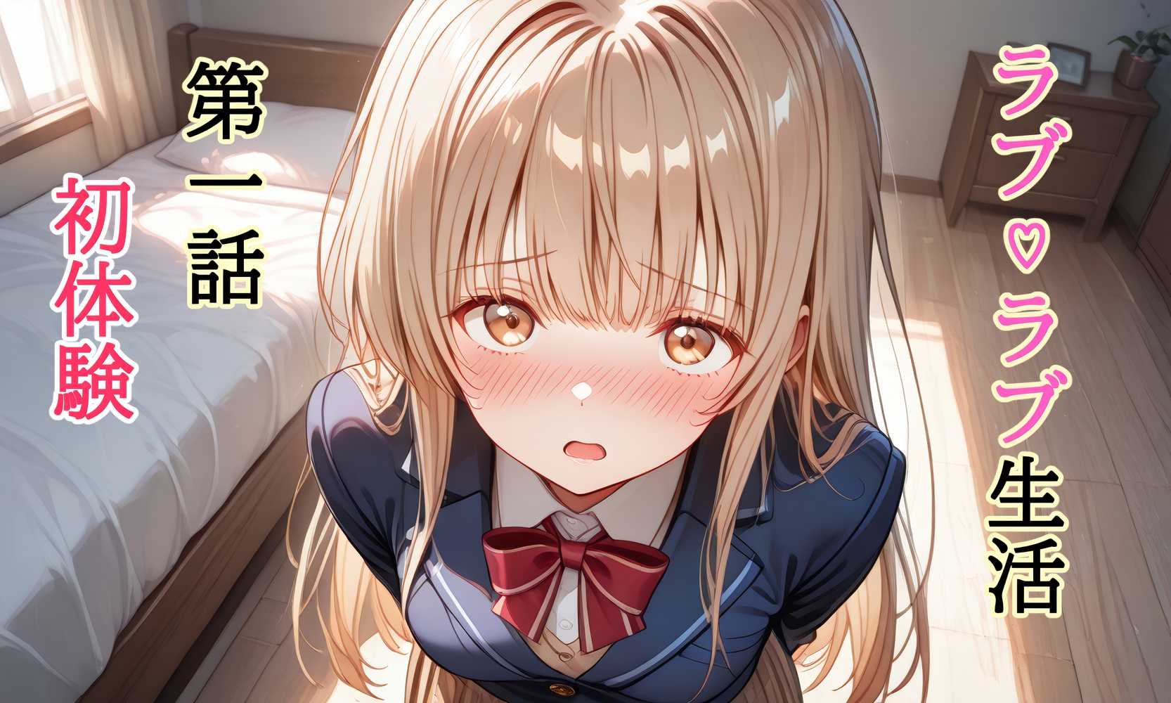 【セリフ付き】 お隣の天使様 ラブ（はーと）ラブ生活【shibayamato】 (p1)