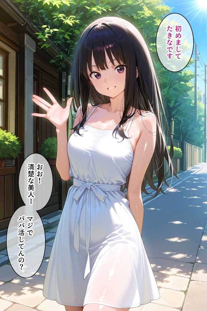 パパ活女子のイキすぎ報酬事情〜リコリコ 井〇上たきな編〜【とろけるハニー工房】 (p1)