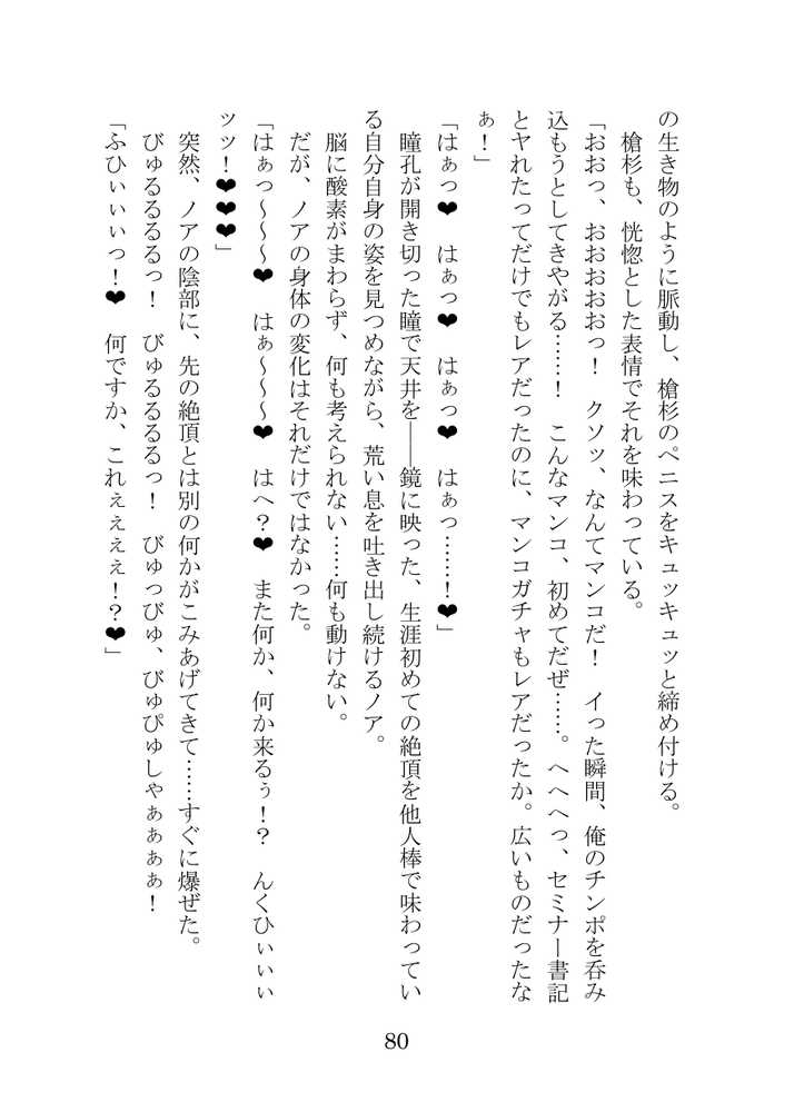 【ブルアカNTR】ノア完堕ち  〜先生の彼女が用務員に寝取られ〜【プロイェクト・オスト】 (p80)