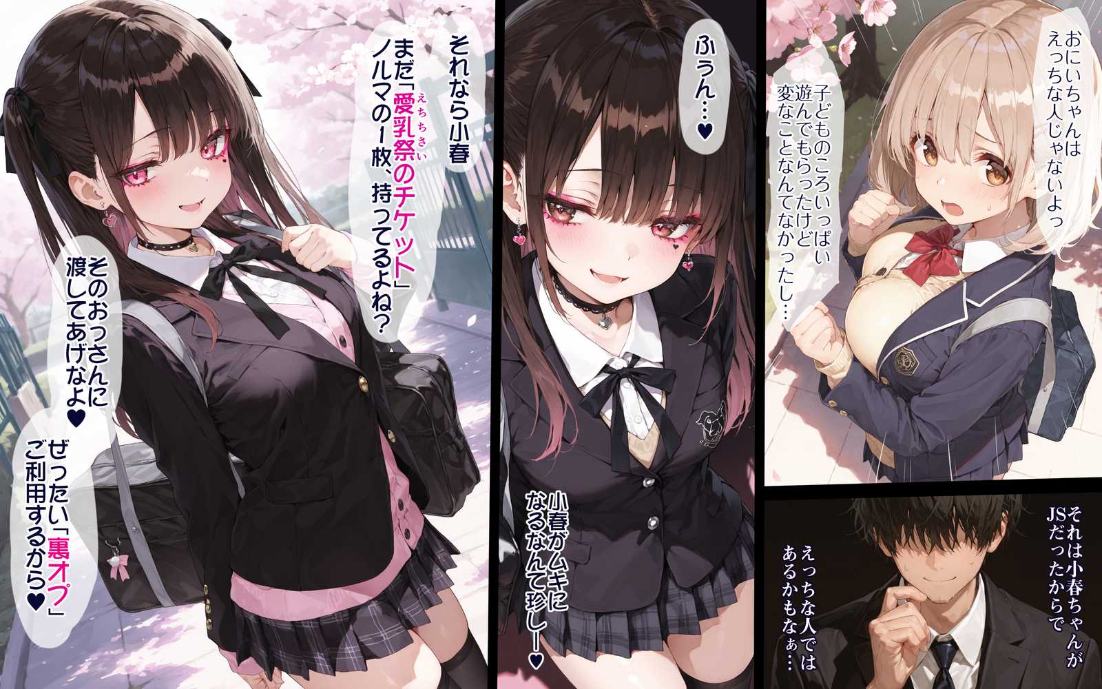 2年H組裏JKフーゾクやってま〜す☆【えちえち学園 愛乳祭】【EchicalH】 (p16)